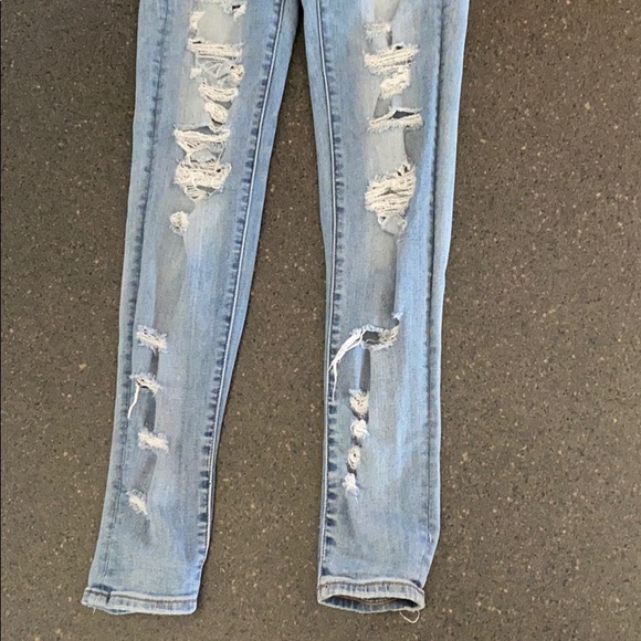 Sz 2 American Eagle Super Stretch Jeans - Picture 2 of 8